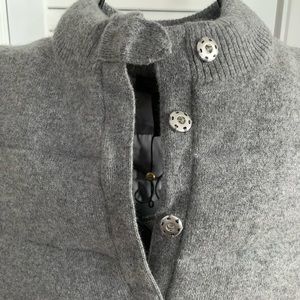 Charter Club Grey Cashmere Vest New
